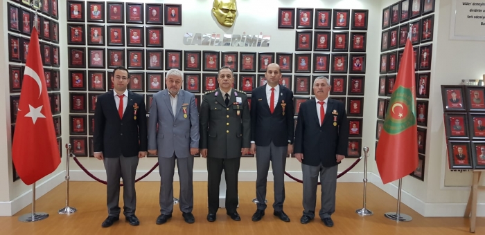 AFYONKARAHİSAR GARNİZON KOMUTANLIĞI ERKAN BAŞKANI İKM. KD. ALB. ALİ İHSAN İMRE’DEN DERNEĞİMİZE ZİYARET                  