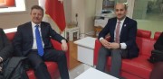 DERNEĞİMİZİ BELEDİYE BAŞKAN ADAYLARINDAN İLK DR.MAHMUT KOÇAK ZİYARET ETTİ