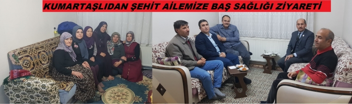ŞEHİT P.ASB. KD. ÇVŞ. ÖMER BİLAL AKPINAR’IN AİLESİNE TAZİYE ZİYARETİMİZ                   