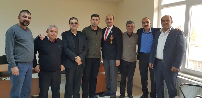 BAŞKAN KUMARTAŞLI DSİ 183 NCÜ ŞUBE MÜDÜRLÜĞÜ PERSONELİ GAZİLER İLE BİRLİKTE                  