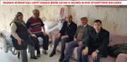 BAŞKAN KUMARTAŞLI’DAN ŞEHİT BABAMIZ BEKİR SAYAR’A HASTANEDE ZİYARET