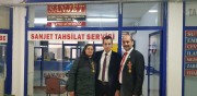 BAŞKAN KUMARTAŞLI’DAN  ŞEHİDİMİZİN OĞLU FATİH ÇEPNİ’YE HAYIRLI OLSUN ZİYARETİ