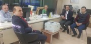 BAŞKAN KUMARTAŞLI’DAN  ŞEHİT EŞİ FATMA ABLAMIZA İŞ YERİNDE ZİYARET