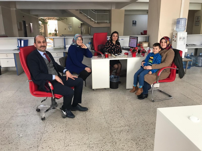 BAŞKAN KUMARTAŞLI’DAN  ŞEHİDİMİZİN AİLESİNE HAYIRLI OLSUN ZİYARETİ                  