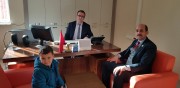 BAŞKAN KUMARTAŞLI’DAN  ŞEHİDİMİZİN KARDEŞİ SERDAR ŞENTÜRK’E HAYIRLI OLSUN ZİYARETİ