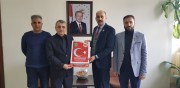 BAŞKAN KUMARTAŞLI’DAN  AFYONKARAHİSAR  VALİLİĞİ İL SİVİL TOPLUMLA İLİŞKİLER MÜDÜRÜ AHMET GÖK’E  ZİYARET