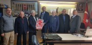 BAŞKAN KUMARTAŞLI’DAN  TÜRKİYE EMEKLİLER DERNEĞİ AFYONKARAHİSAR ŞUBE BAŞKANI AHMET EGE’YE  ZİYARET