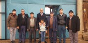 BAŞKAN KUMARTAŞLI ŞEHİT AİLELERİ VE GAZİLERİ YALNIZ BIRAKMIYOR. ”ŞEHİT BABASI  ÖMER SUNA’YA  EVİNDE ZİYARET”