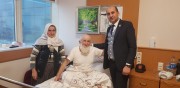 GAZİ TAHSİN DEDEMİZ HASTANEDE TEDAVİ ALTINA ALINDI....