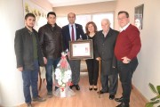 BAŞKAN KUMARTAŞLI’DAN  AFYON GÜN FM’E DÜNYA RADYO GÜNÜ ZİYARETİ