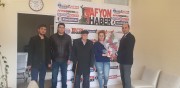 BAŞKAN KUMARTAŞLI’DAN  RADYO 03'E DÜNYA RADYO GÜNÜ ZİYARETİ