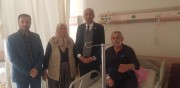 BAŞKAN KUMARTAŞLI’DAN ŞEHİT BABAMIZ MUSA SAĞLAM’A HASTANEDE ZİYARET