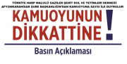 14-20 NİSAN ŞEHİTLER HAFTASI İLE İLGİLİ AÇIKLAMA