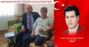 BAŞKAN KUMARTAŞLI GAZİ SALİH PEKTAŞ GEÇMİŞ OLSUN ZİYARETİNDE BULUNDU.