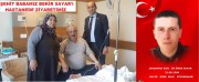 BAŞKAN KUMARTAŞLI’DAN ŞEHİT BABAMIZ BEKİR SAYAR’A HASTANE’DEGEÇMİŞ OLSUN ZİYARETİ 