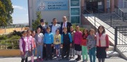 SALİMPANCAR İLKOKULUNDA BAŞKAN KUMARTAŞLI VE KIBRIS GAZİSİ TAHSİN KOÇ ÖĞRENCİLER İLE BULUŞTU.