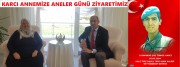 BAŞKAN KUMARTAŞLI ANNELER GÜNÜNDE ŞEHİT ANNEMİZ SULTAN KARCI'YI ZİYARET ETTİ.
