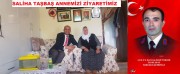 BAŞKAN KUMARTAŞLI VE DİNAR TEMSİLCİMİZ HASAN CEYLAN İLE ŞEHİT UZM.J.ÇVŞ.İZZET TAŞBAŞ’IN ANNESİ SALİHA ANNEMİZİ ZİYARETİMİZ