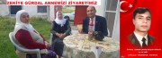 BAŞKAN KUMARTAŞLI VE DİNAR TEMSİLCİMİZ HASAN CEYLAN'IN ŞEHİT P.UZM.ÇVŞ.SELÇUK GÜRDAL’IN ANNESİ ZEKİYE GÜRDAL’I ZİYARETİ