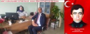 BAŞKAN KUMARTAŞLI’DAN ŞEHİT P.UZM.ÇVŞ.AHMET ÖZTÜRK’ÜN KIZI AVUKAT HANİFE ÖZTÜRK’E YENİ İŞ YERİDE HAYIRLI OLSUN ZİYARETİMİZ
