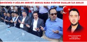 İSCEHİSARLI ŞEHİDİMİZ SERVET AKKUŞ BABA EVİNDE DUALAR İLE ANILDI..