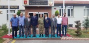 KUMARTAŞLI’DAN İKMAL VE GARNİZON KOMUTANI ALP’E ZİYARET