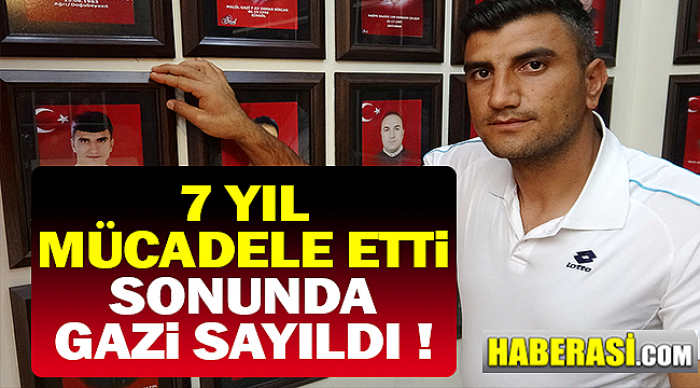 684 SAYILI KHK İLE GAZİLİK ALDI.                  