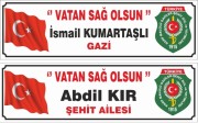 DERNEK ÜYELERİMİZİN KAPI İSİMLİKLERİ HAZIR