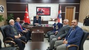 ŞEHİT AİLELERİ VE GAZİLERDEN POLİS MESLEK EĞİTİM MERKEZİ MÜDÜRÜ KUNT’A 'HOŞGELDİN' ZİYARETİ