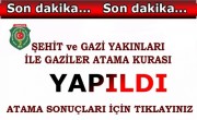 399 ŞEHİT YAKINI, GAZİ VE GAZİ YAKINIMIZIN ATAMA KURASI GERÇEKLEŞTİRİLDİ