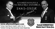 BAŞKAN KUMARTAŞLI'NIN 10 KASIM ATATÜRK’Ü ANMA GÜNÜ MESAJI