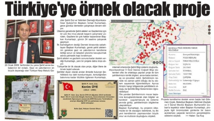 Kumartaşlı'dan Yine Bir İlk “Türkiye'ye Örnek Olacak Proje”                  