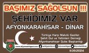 BAŞIMIZ SAĞ OLSUN ŞEHİDİMİZ VAR DİNAR  TOPÇU UZMAN ÇAVUŞ ONUR ÇAPAN