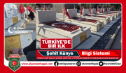 TÜRKİYE’DE BİR İLK: “ŞEHİT KÜNYE BİLGİ SİSTEMİ” HAYATA GEÇTİ